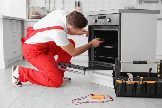 oven-repair electric stove installation